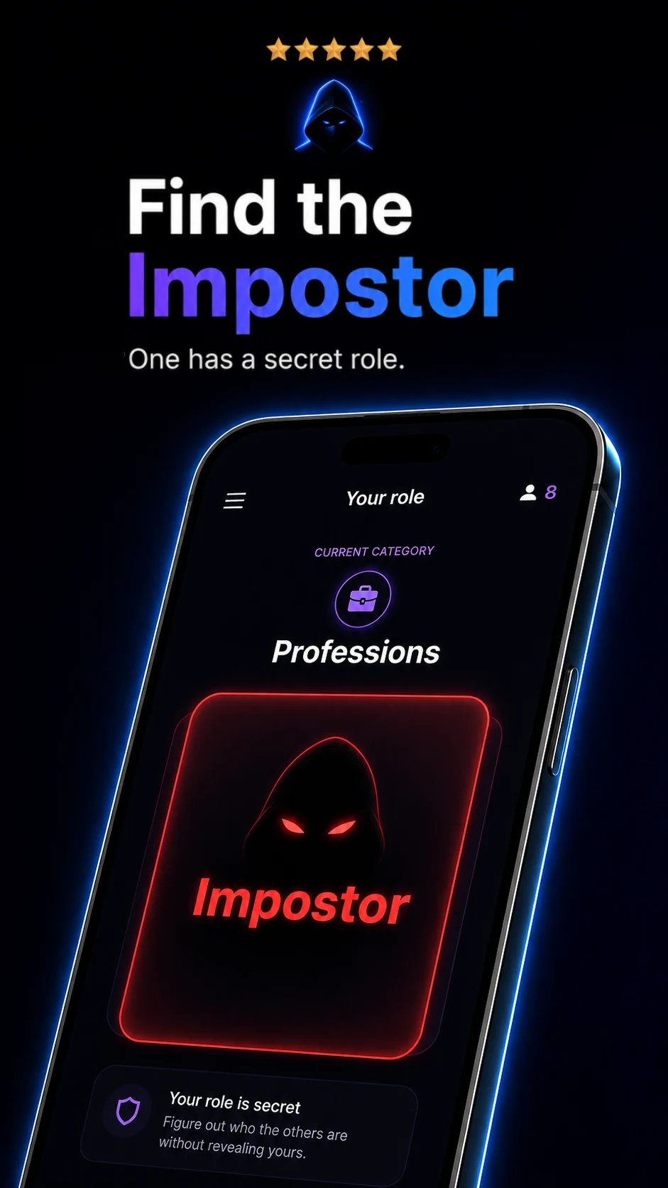 Impostor Words: Party Game screenshot