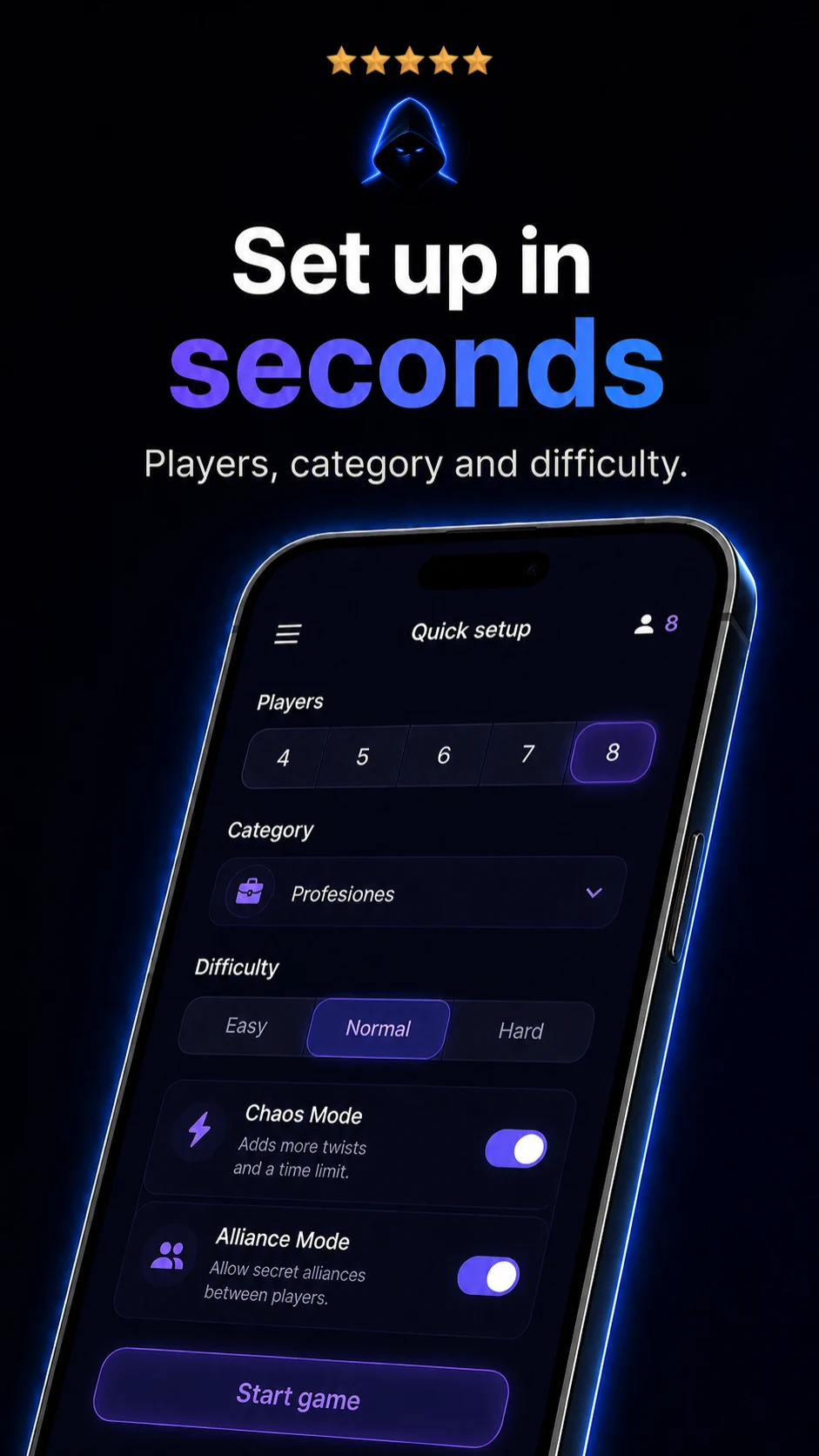 Impostor Words: Party Game screenshot